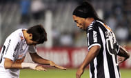 Neymar Saluting his Idol